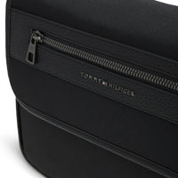 Tommy Hilfiger Repreve Flap Messenger - Bandolera 28 cm (black)