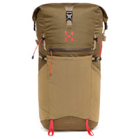 Haglöfs Magma Roll-top 40 WR - Mochila de senderismo 52 cm (teca marrón/marrón roble)