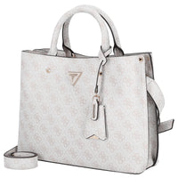 Guess Meridian II Satchel - Henkeltasche 30 cm (bone logo)