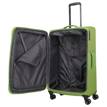 Travelite Corsiica - 4-Rollen-Trolley L 77 cm erw. (fresh green) - Ansicht 9