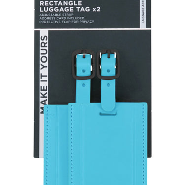 Samsonite Ta Revolution Rectangle Luggage Tag - Kofferanhänger 2tgl. (vivid blue)