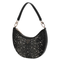 Guess Tasmin Mini - Bolso de hombro 21 cm (negro)