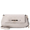 Guess Carmella Crossbody Flap - Bolso bandolera 30 cm (bone logo)