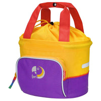 KLICKfix Lori Shopper - Bolsa de bicicleta para niños (color: lila)