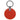 Porsche Design Circle - Llavero 9 cm (lava orange)
