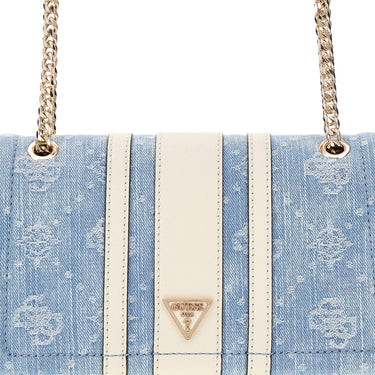 Guess Noelle II XBody Flap - Umhängetasche 24 cm (denim logo) - Ansicht 8