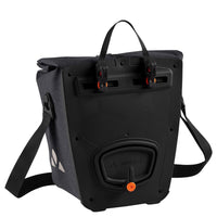 Vaude ReCycle Back 46+14 - Alforja trasera 36 cm (color: negro)