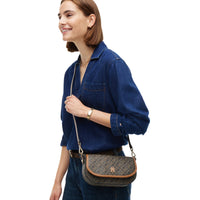 Tommy Hilfiger Monoplay Saddle Bag - Bolso bandolera 23 cm (black mix)