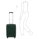 Brics Positano - 4 - Rollen Kabinentrolley 55 cm USB erw. (emerald green) - Markenkoffer
