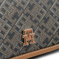 Tommy Hilfiger Monoplay Saddle Bag - Bolso bandolera 23 cm (black mix)