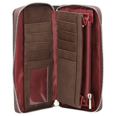 zwei Mademoiselle MW2 - Geldbörse 15cc 20 cm (nubuk-espresso) - Ansicht 2