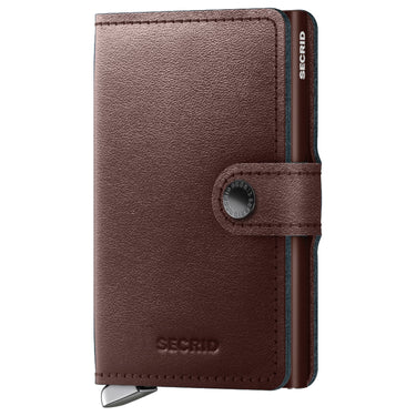 Secrid Dusk Miniwallet - Cartera 10.2 cm RFID (marrón oscuro)