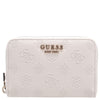 Guess Ella Logo SLG Medium Zip - Cartera 4cc 14 cm (stone logo)