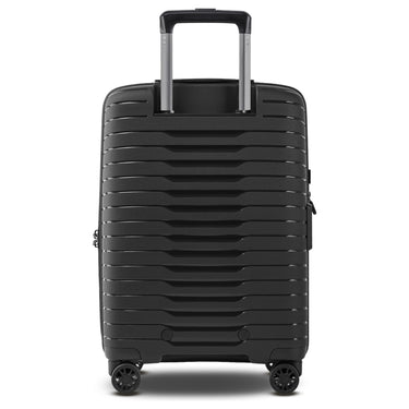 Stratic Novium ML - 4-Rollen-Kabinentrolley mit Vortasche 55 cm erw. (black) - Ansicht 2