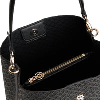 Tommy Hilfiger Icon Shoulder Bag Mono - Bolso de hombro 26 cm (black)