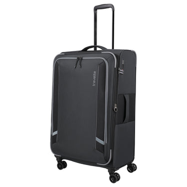 Travelite Corsiica - 4-Rollen-Trolley L 77 cm erw. (black) - Ansicht 6