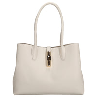 Furla Goccia Tote Base - Henkeltasche M 33 cm (panna)