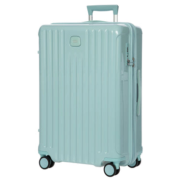 Brics Positano - 4 - Rollen - Trolley M 69 cm erw. (hellblau) - Markenkoffer