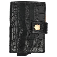 Joop Coccodrillo C-Four - Cartera para tarjetas de crédito 6cc 10,5 cm (negro)