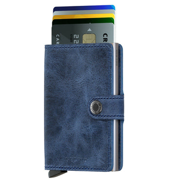 Secrid Vintage Miniwallet - Monedero RFID 6.5 cm (azul)