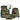 Step by Step Cloud - Set de mochilas escolares 5 piezas (Dino Torex)