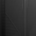 Travelite Air Stripe - 4-Rollen-Kabinentrolley S 55 cm erw. (black)