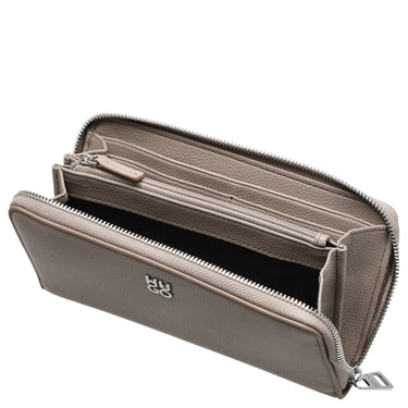 HUGO Chris 2.0 Zip Around - Cartera 12 tarjeteros 19 cm (light beige)