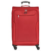 D&N Travel Line 6804 - Trolley de 4 ruedas L 76 cm (dunkelrot)