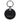 Porsche Design Circle - Llavero 9 cm (negro)
