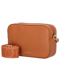 Coccinelle Tebe - Bolso bandolera S 19 cm (color: cognac)