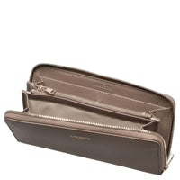 Lacoste Champs Elysées L - Cartera 8cc 20 cm (taupe)