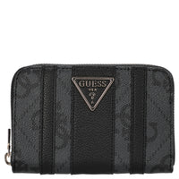 Guess Laurel II SLG Medium Zip - Cartera 4 tarjetas 14 cm (logo carbón)