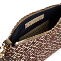 Tommy Hilfiger Jacquard Mini Shoulder Bag - Bolso de hombro 25 cm (tundra moss)