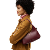 Tommy Hilfiger Everyday Mini Hobo - Bolso de hombro 27.5 cm (oxblood)