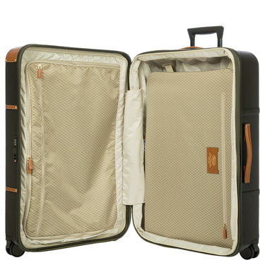 Brics Bellagio - 4 - Rollen - Trolley 76 cm erw. recycelt (olive) - Markenkoffer