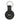 BOSS - Llavero con soporte para AirTag (color: negro)