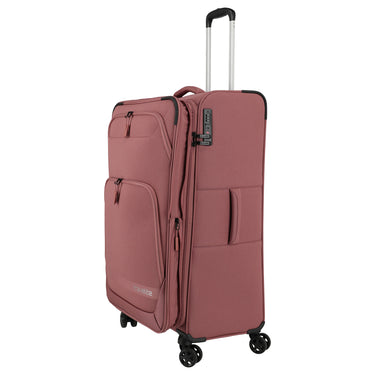 Travelite Kick Off - 4-Rollen-Trolley L 78 cm erw. (blush)