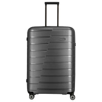 Travelite Air Base - 4-Rollen-Trolley Set 3tlg.  L/M/S Vortasche (anthracite) - Ansicht 2