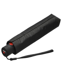 Knirps U.200 Ultra Light Duomatic - Paraguas de Mano (color: azul con recubrimiento negro)