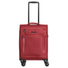 D&N Travel Line 9804 - 4-Wheel Cabin Trolley S 55 cm (dark red)