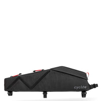 Cyclite Top Tube Bag Grande / 02 - Bolsa de cuadro (Bikepacking) 42 cm (negro)