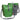 Vaude Bike Aqua Front - Bolsa delantera para bicicleta (2x14L) (Bikepacking) 31 cm (verde loro)