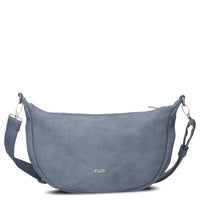 zwei Mademoiselle M70 - Bolso bandolera 34 cm (nubuck cielo)
