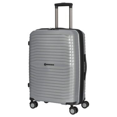 Stratic Bright+ - Maleta de 4 ruedas 66 cm M (color: plata)