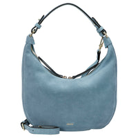 abro Nana Suede - Bolso de hombro mini 27,5 cm (zafiro)