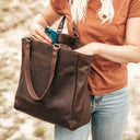 The Chesterfield Brand Berlin - Shopper 15" L Leder 36 cm (brown) - Ansicht 11