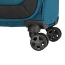 Travelite Kick Off - 4-Rollen-Trolley Set 3tlg. (petrol)