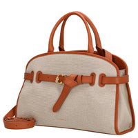 Coccinelle Sabine - Bolso de mano 34 cm (natural/carb)