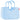 reisenthel shopping loopshopper L - Shopping Bag with Frame 46 cm (Color: frame twist powder blue)
