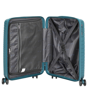 D&N Travel Line 4600 - 4-Rollen-Kabinentrolley S 55 cm (petrol) - Ansicht 6